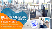 Herman J. Russell West End Academy Staff Visits Russell Innovation Center For Entrepreneur 